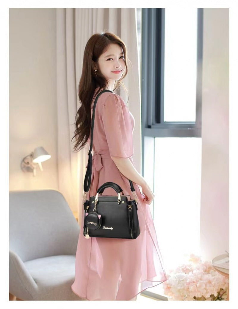 Versatile Women's Textured Handbag Crossbody Shoulder Bag bags
