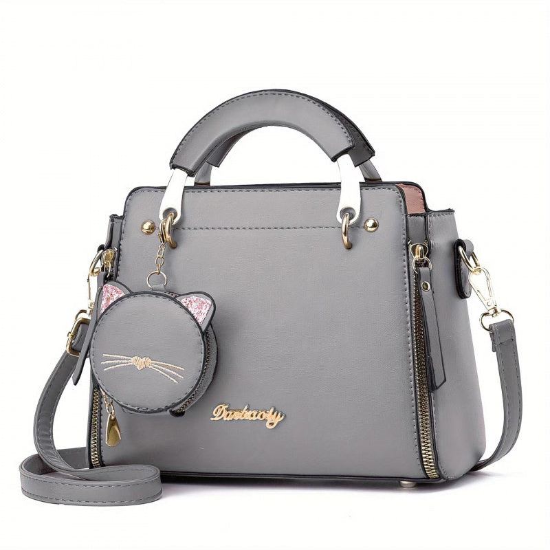 Versatile Women's Textured Handbag Crossbody Shoulder Bag bags