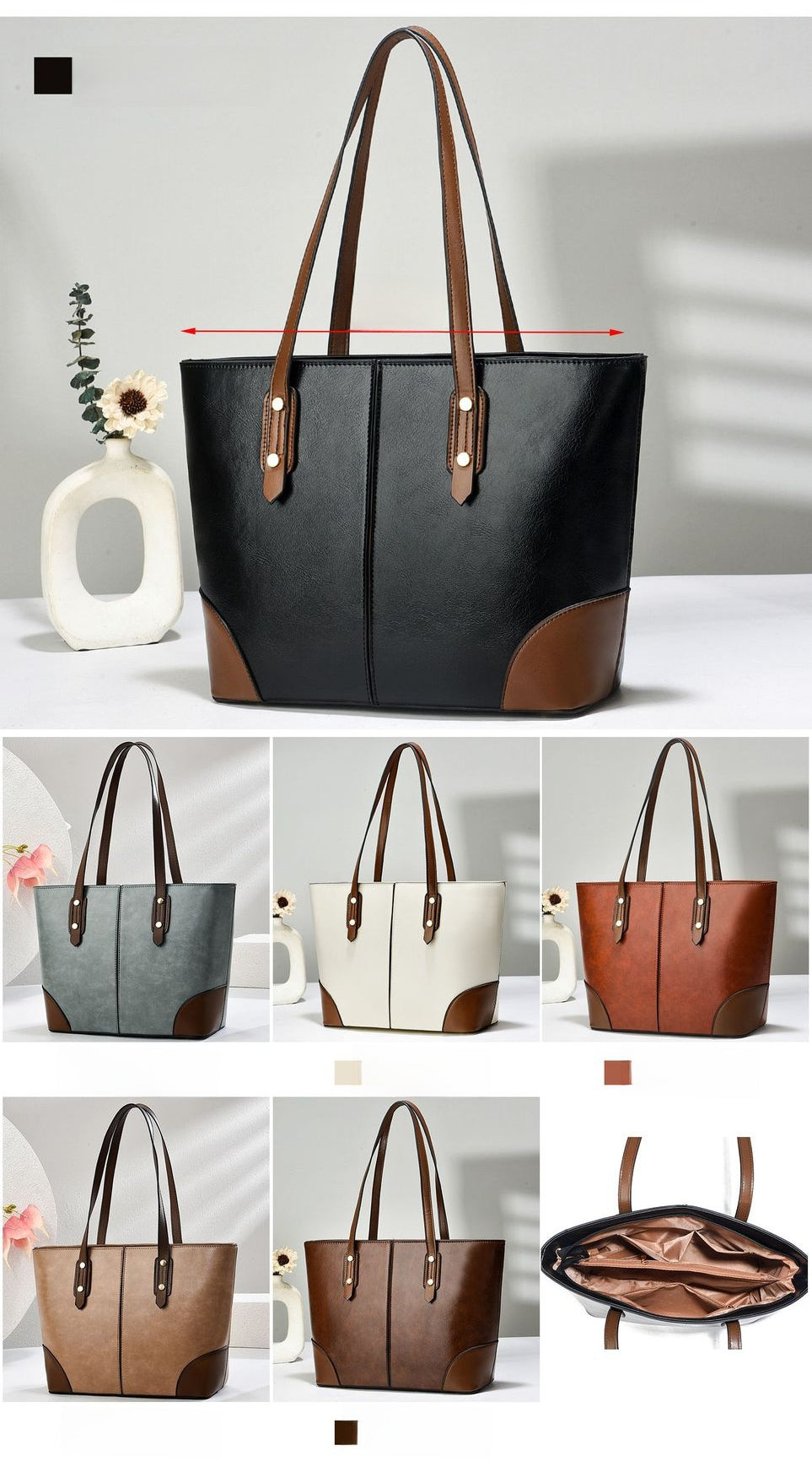 Large Capacity Tote Shoulder Bag