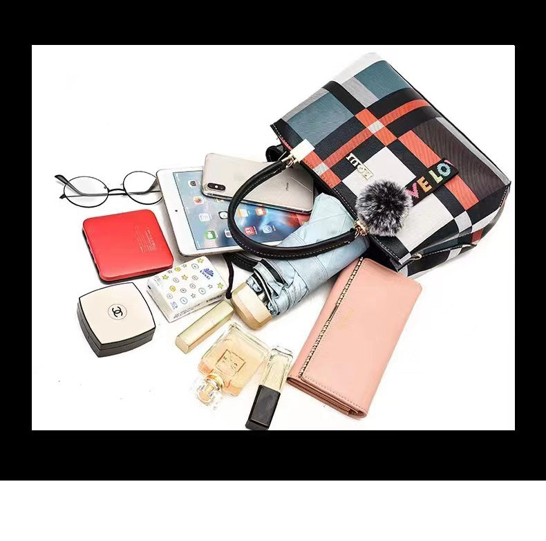 Plaid Handbag Shoulder Bag Crossbody Bag bags