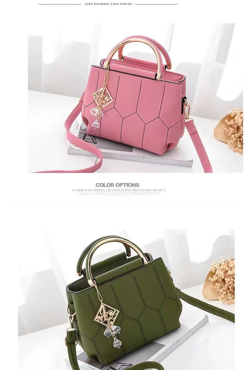 Simple Handheld Shoulder Crossbody Bag
