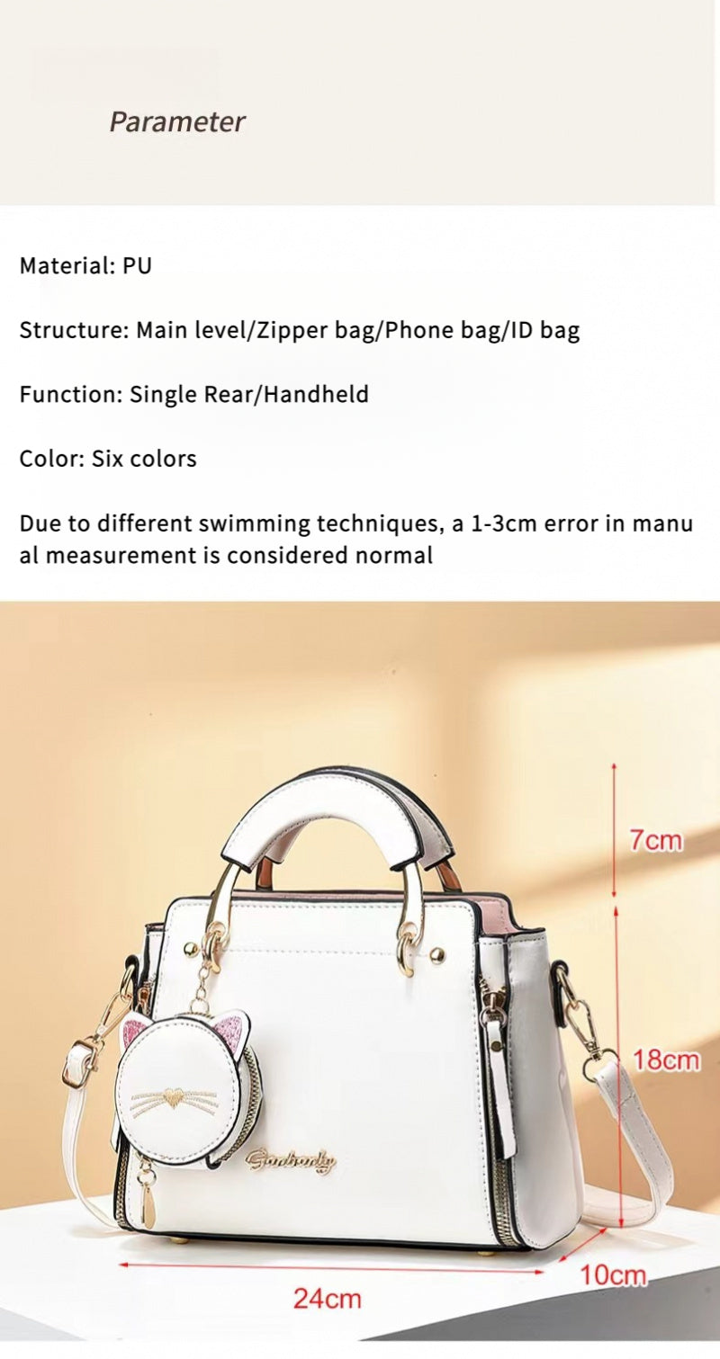 Versatile Women's Textured Handbag Crossbody Shoulder Bag bags