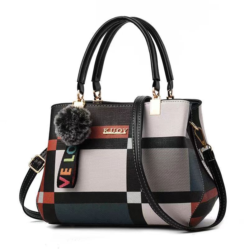 Plaid Handbag Shoulder Bag Crossbody Bag bags