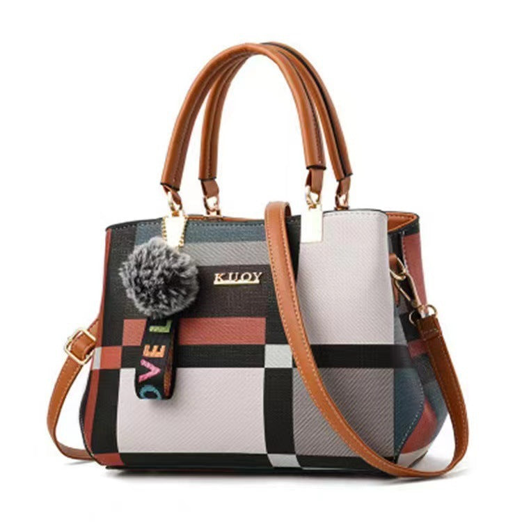 Plaid Handbag Shoulder Bag Crossbody Bag bags