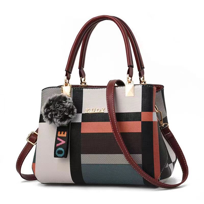 Plaid Handbag Shoulder Bag Crossbody Bag bags