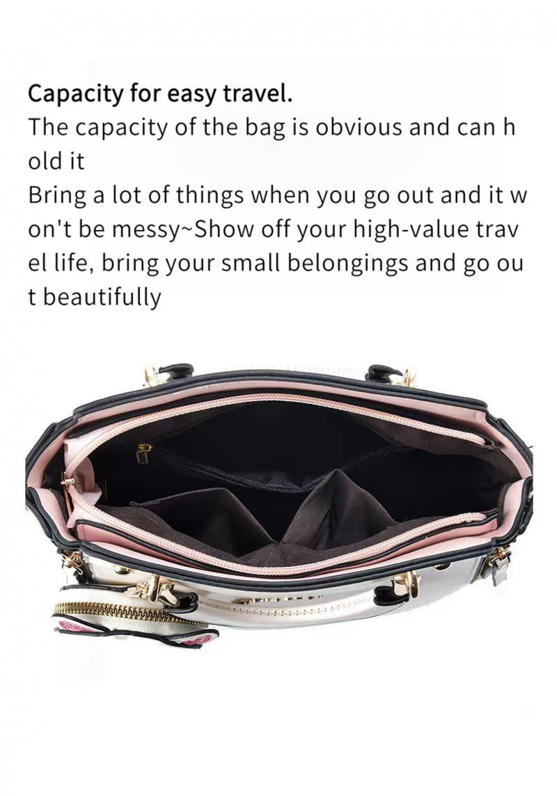 Versatile Women's Textured Handbag Crossbody Shoulder Bag bags