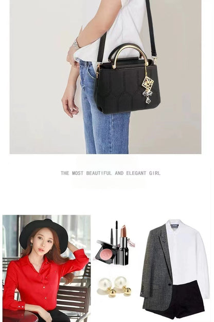 Simple Handheld Shoulder Crossbody Bag