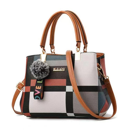 Plaid Handbag Shoulder Bag Crossbody Bag bags