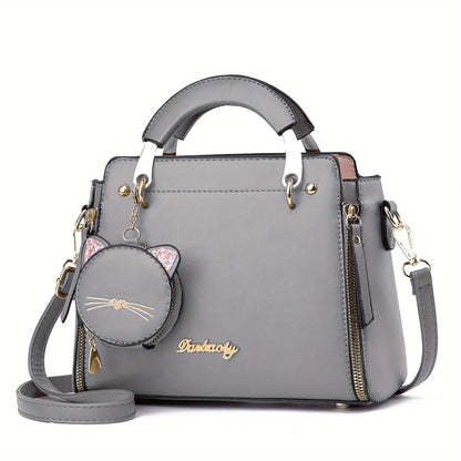 Versatile Women's Textured Handbag Crossbody Shoulder Bag bags