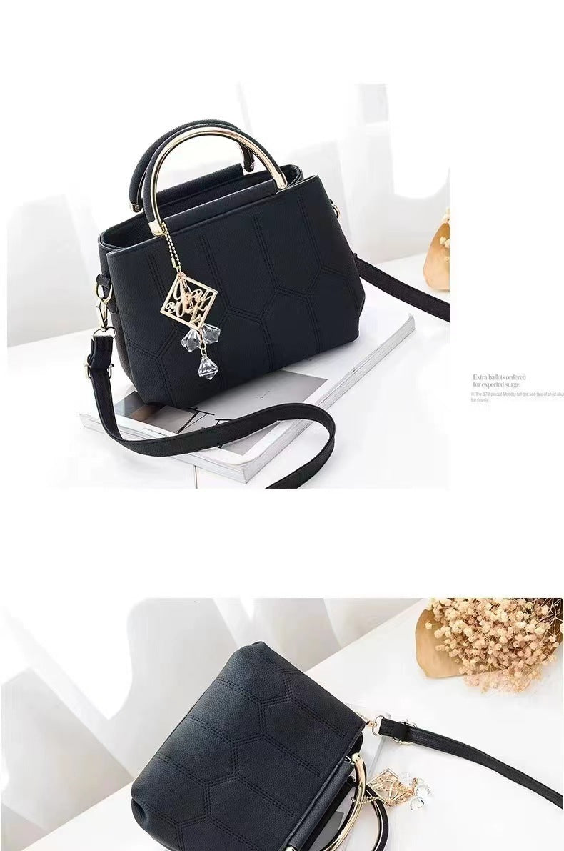 Simple Handheld Shoulder Crossbody Bag
