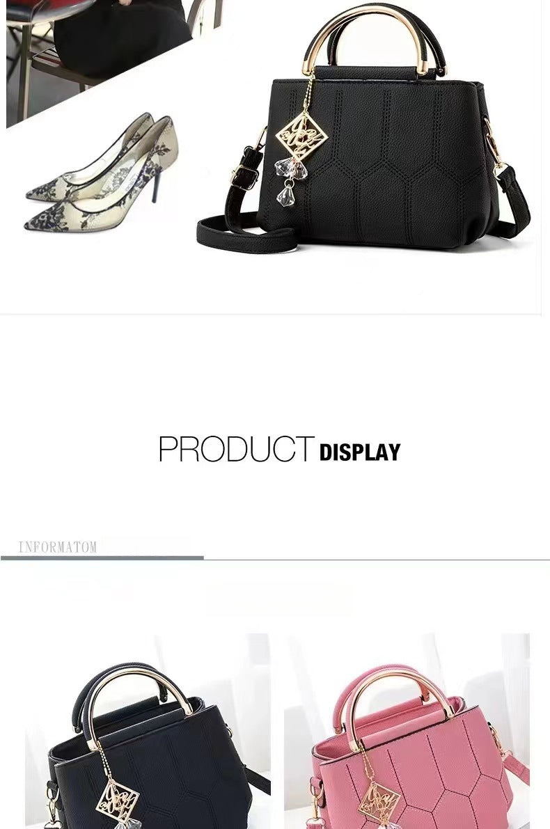 Simple Handheld Shoulder Crossbody Bag