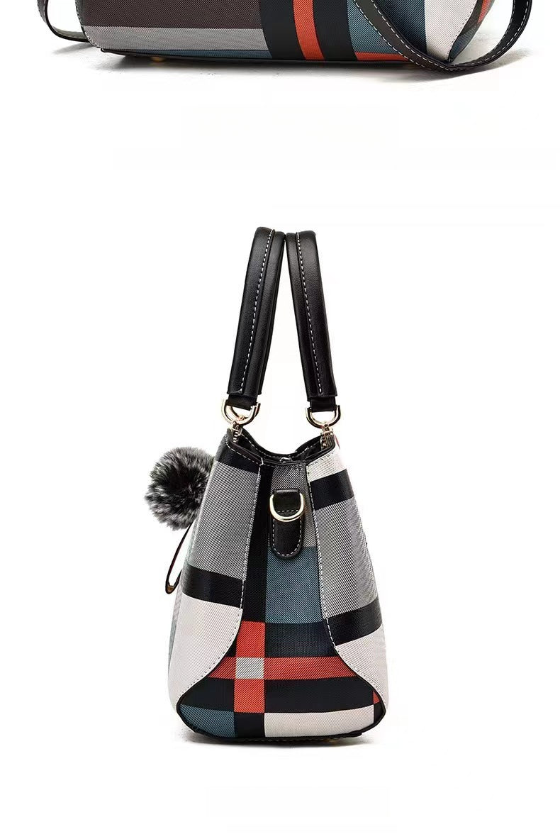 Plaid Handbag Shoulder Bag Crossbody Bag bags