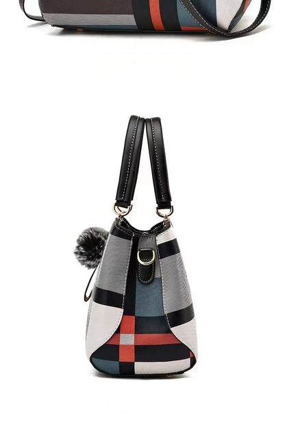 Plaid Handbag Shoulder Bag Crossbody Bag bags