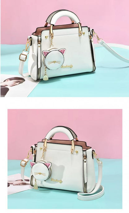 Versatile Women's Textured Handbag Crossbody Shoulder Bag bags