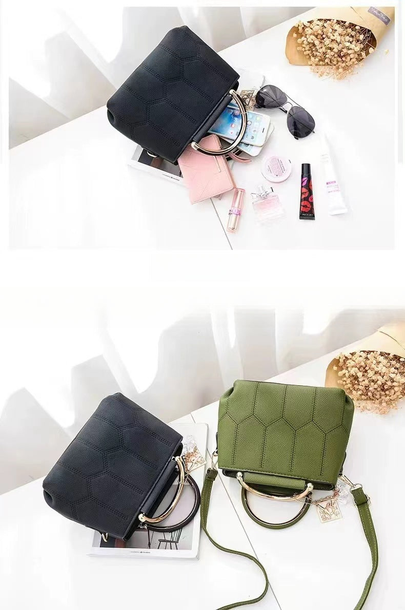 Simple Handheld Shoulder Crossbody Bag